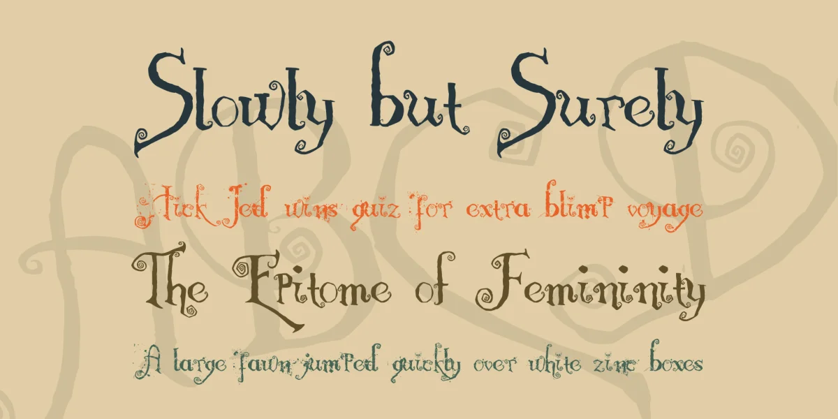 Nemo Font Family preview 2