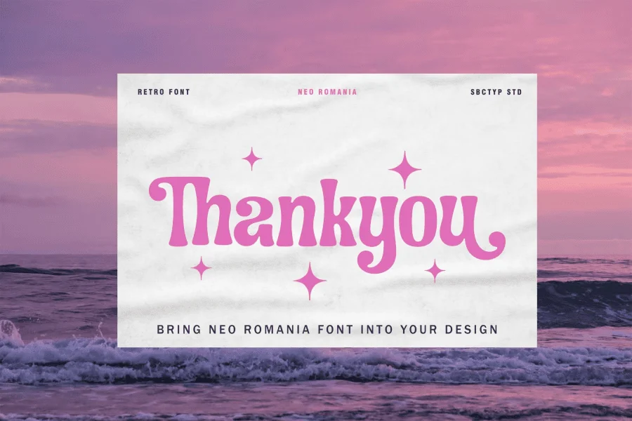Neo Romania Font preview 9