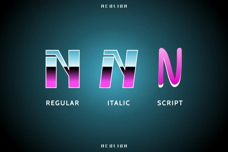 Neolion Demo Font Family preview 10