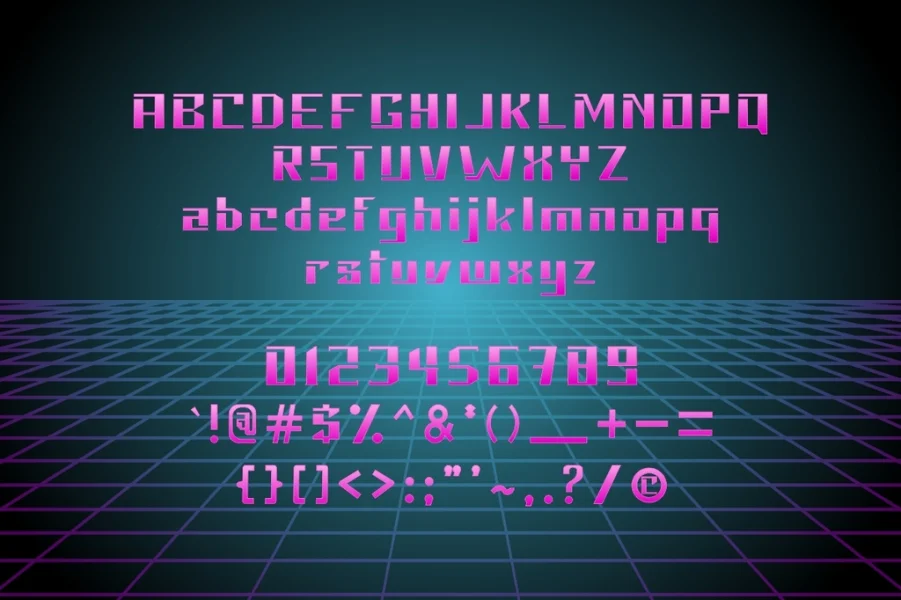 Neolion Demo Font Family preview 11