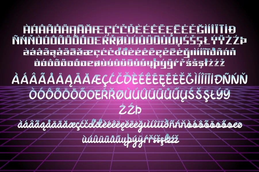 Neolion Demo Font Family preview 7