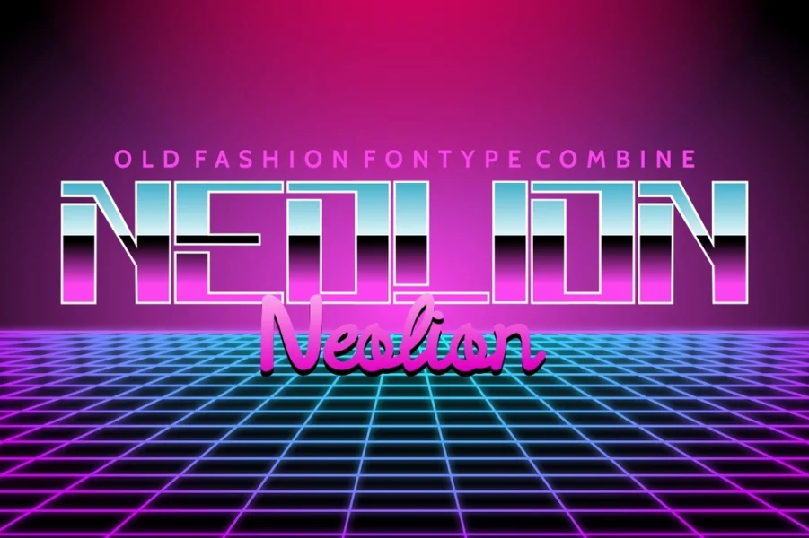 Neolion Demo Font Family preview 8