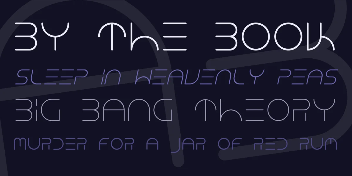 NEON CLUB MUSIC Font Family preview 2
