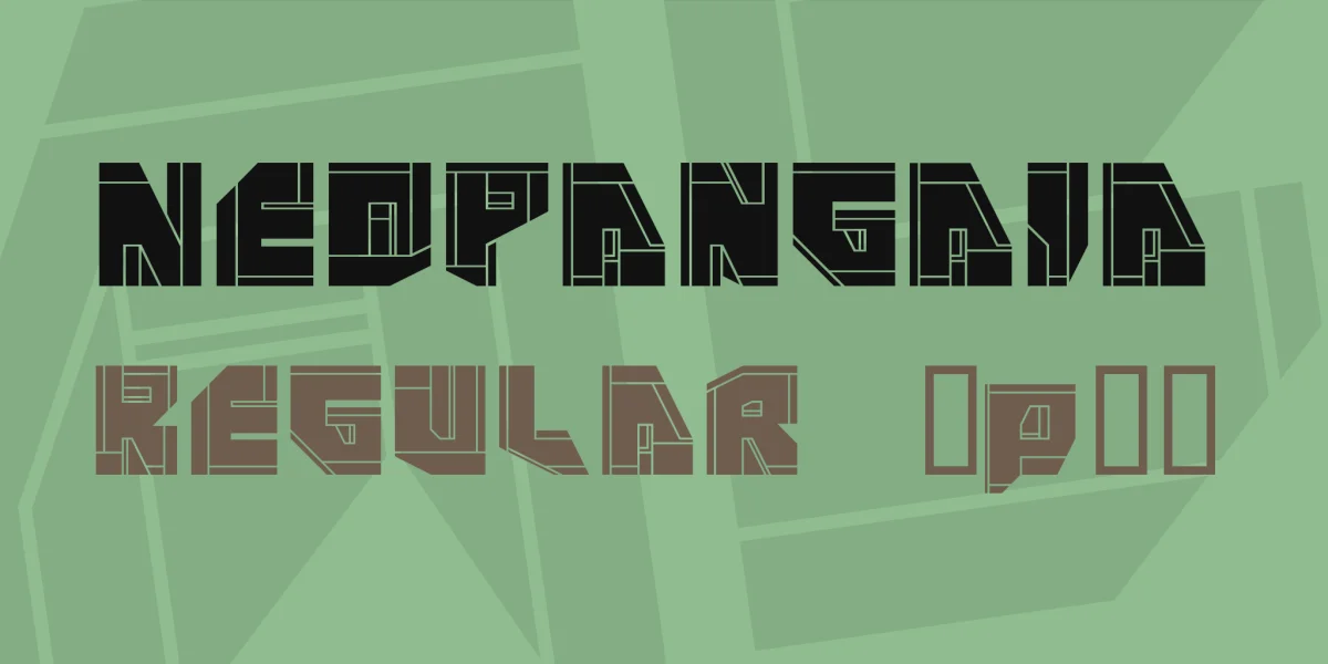 NeoPangaia Font Family