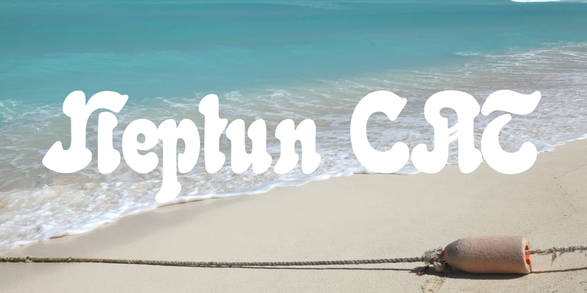 Neptun CAT Font