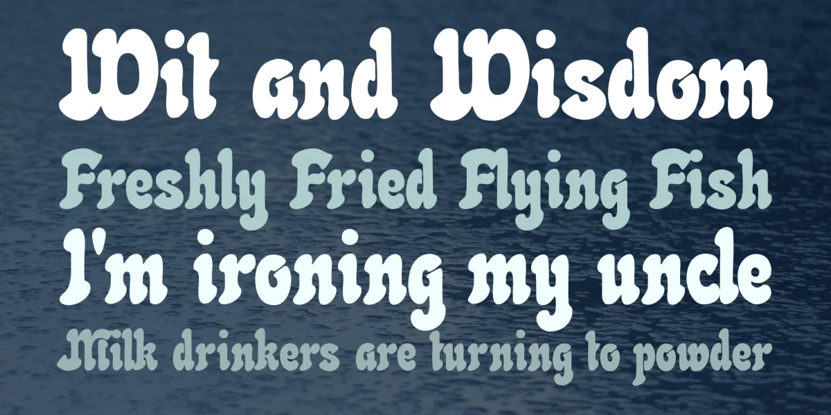 Neptun CAT Font preview 2