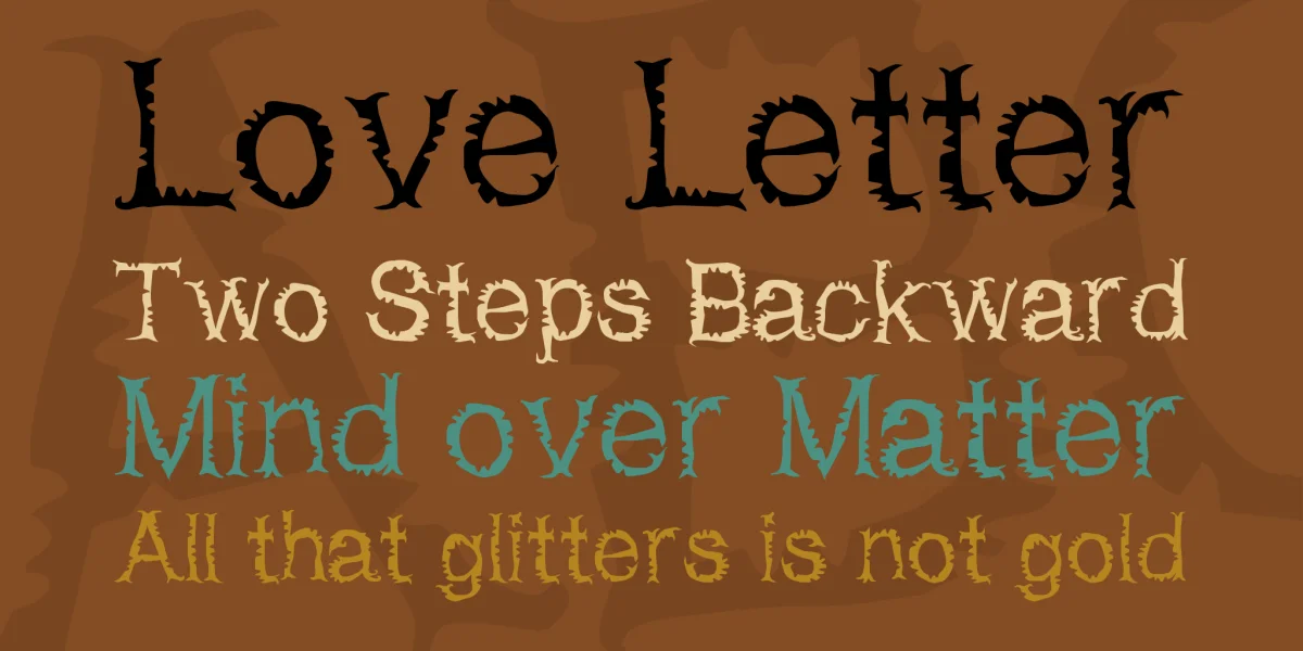 Netherworld Font preview 2