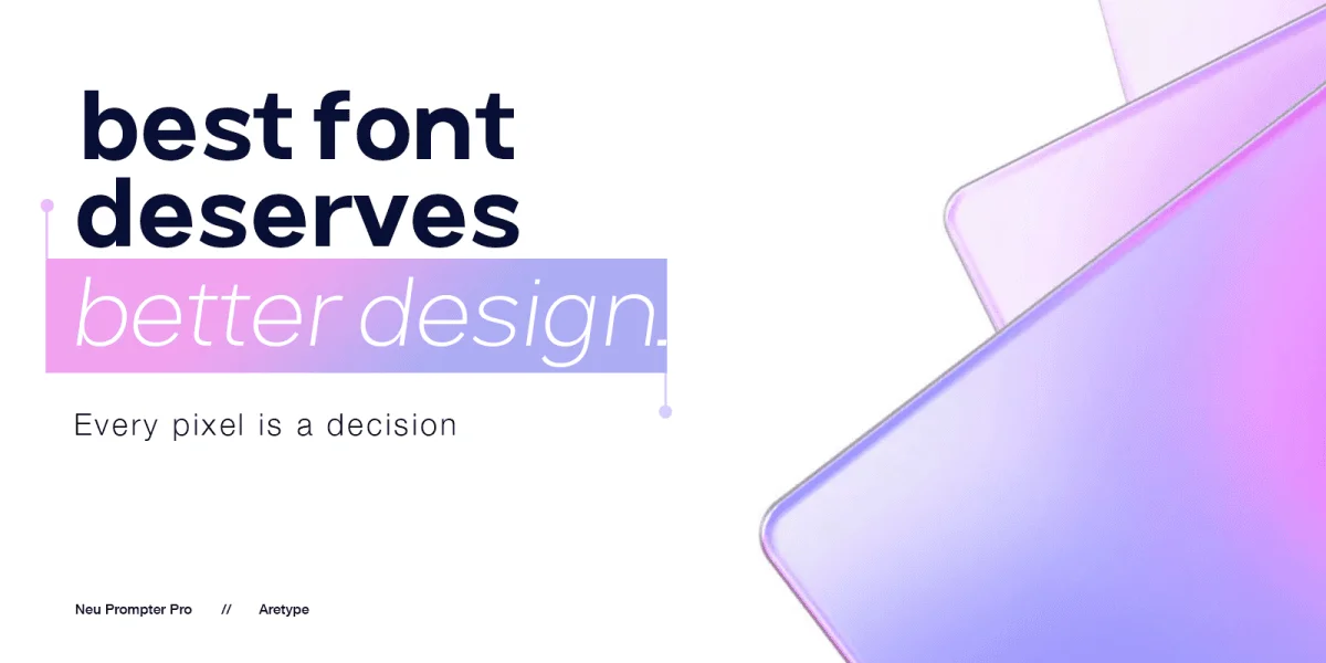 Neu Prompter Font Family preview 6