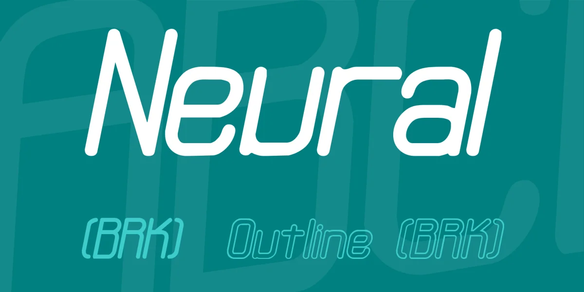 Neural Font Family
