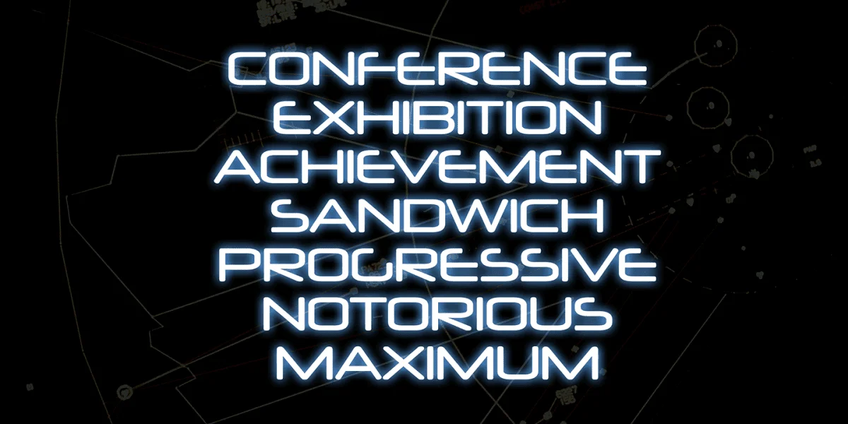 Neuropol Font preview 2