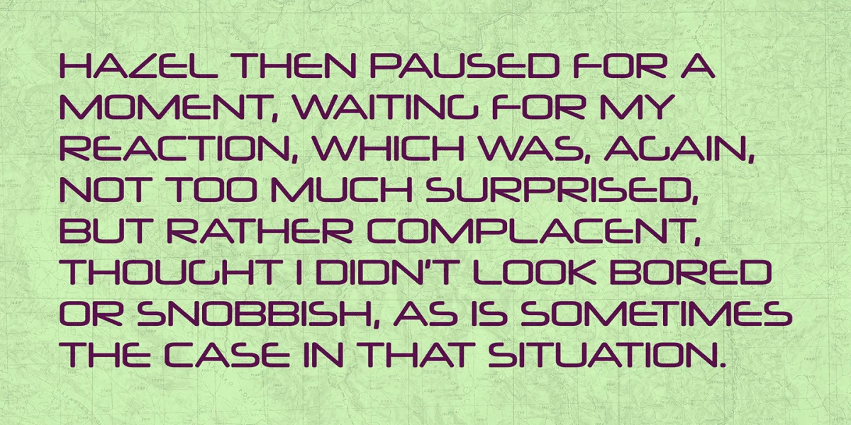 Neuropol Font preview 3