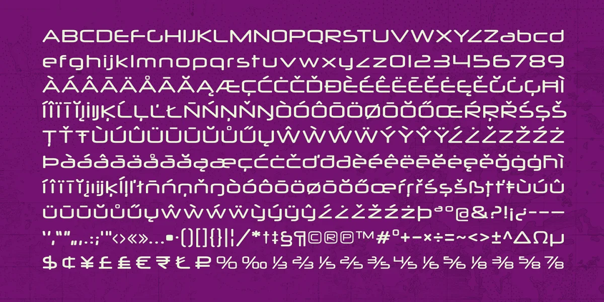 Neuropol Font preview 5