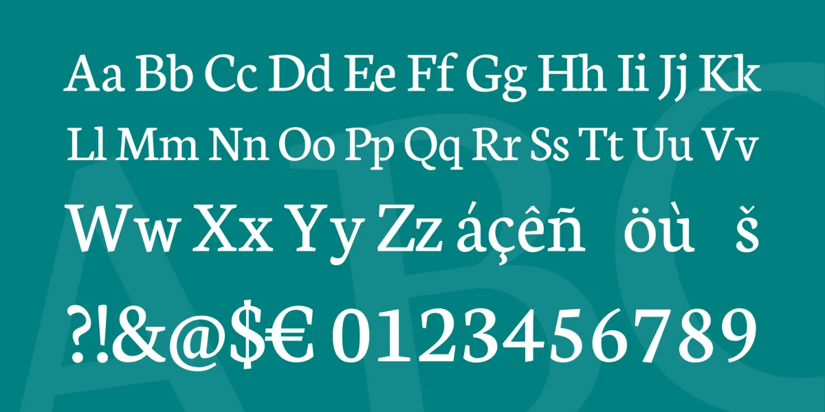 Neuton Font Family preview 4