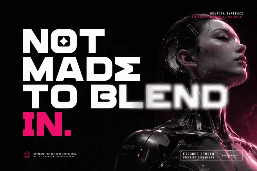 Neutora Demo Font preview 2