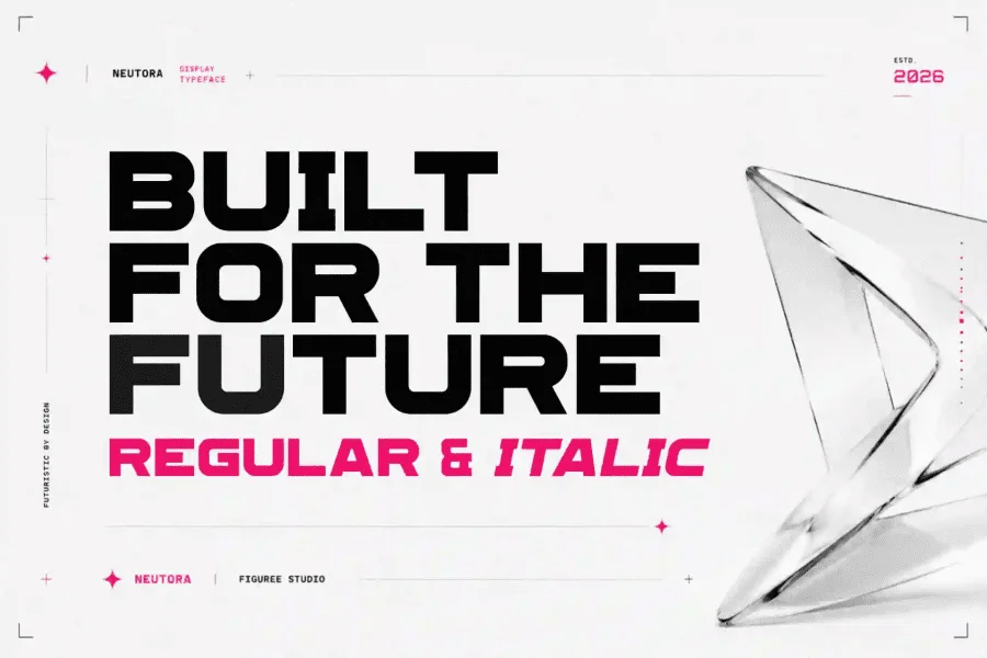 Neutora Demo Font preview 3