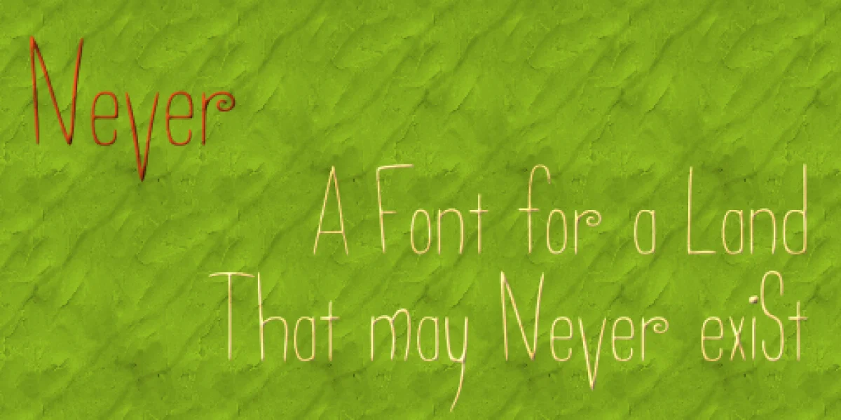 Never Font