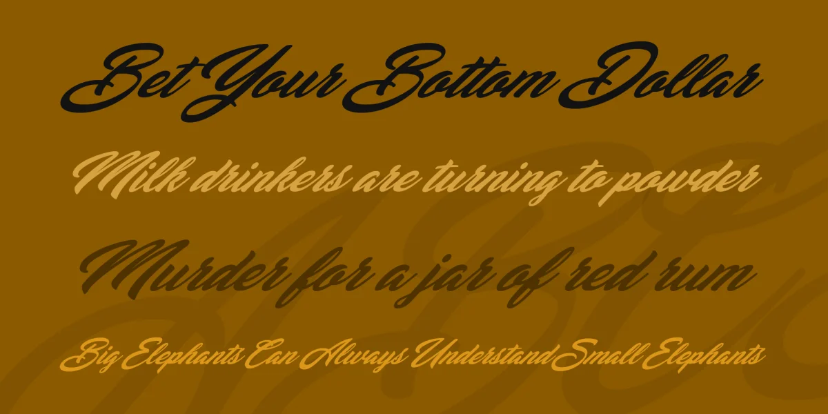 New Balance Personal Use Font preview 3