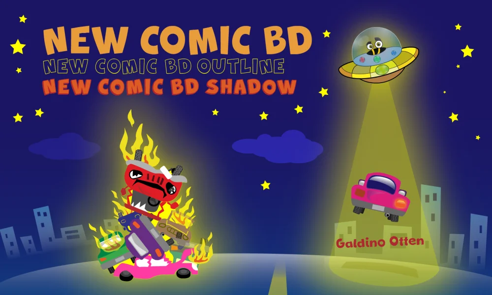 New Comic BD Font Family