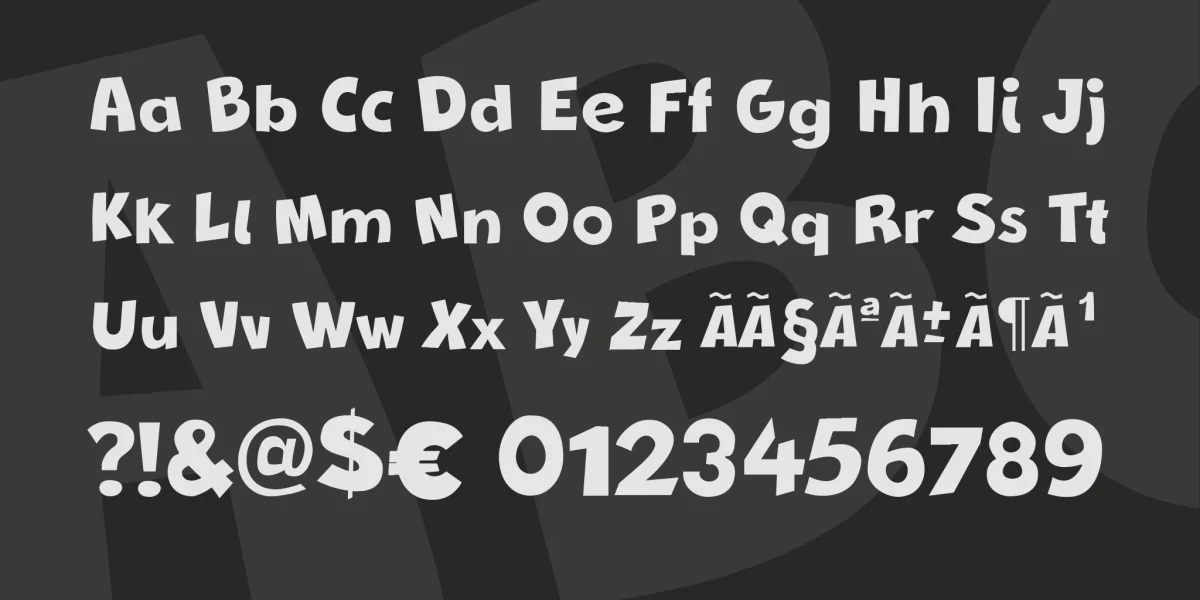 New Comic BD Font Family preview 4