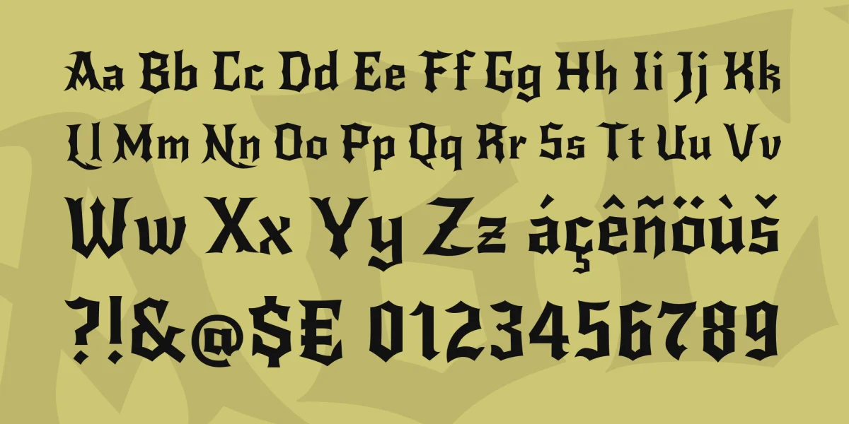 New Rocker Font preview 3