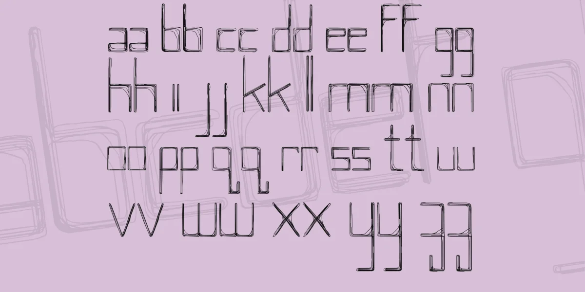 NEW YORK Font preview 3