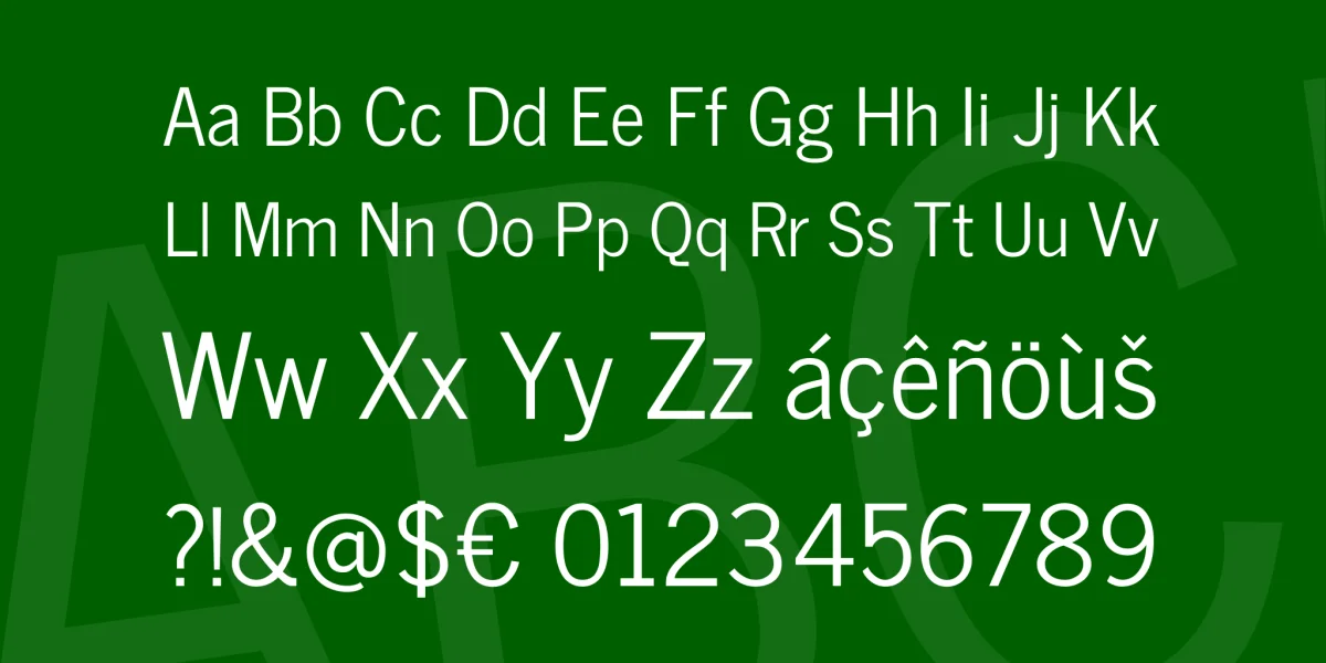 News Cycle Font Family preview 4