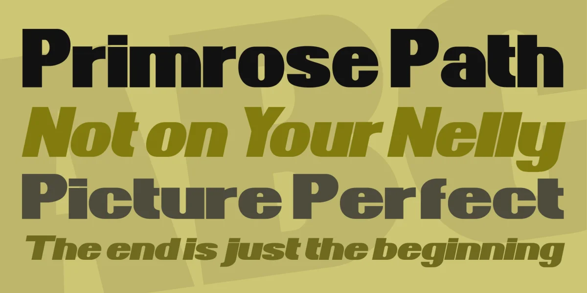 News of the World Font Family preview 2
