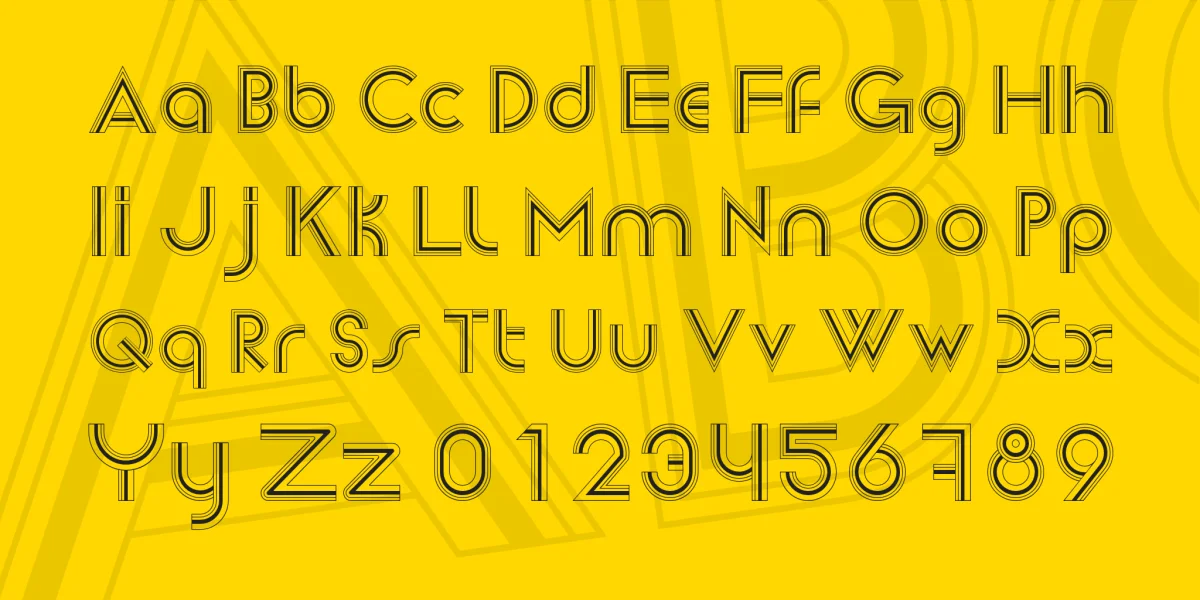 Newsense Font preview 2