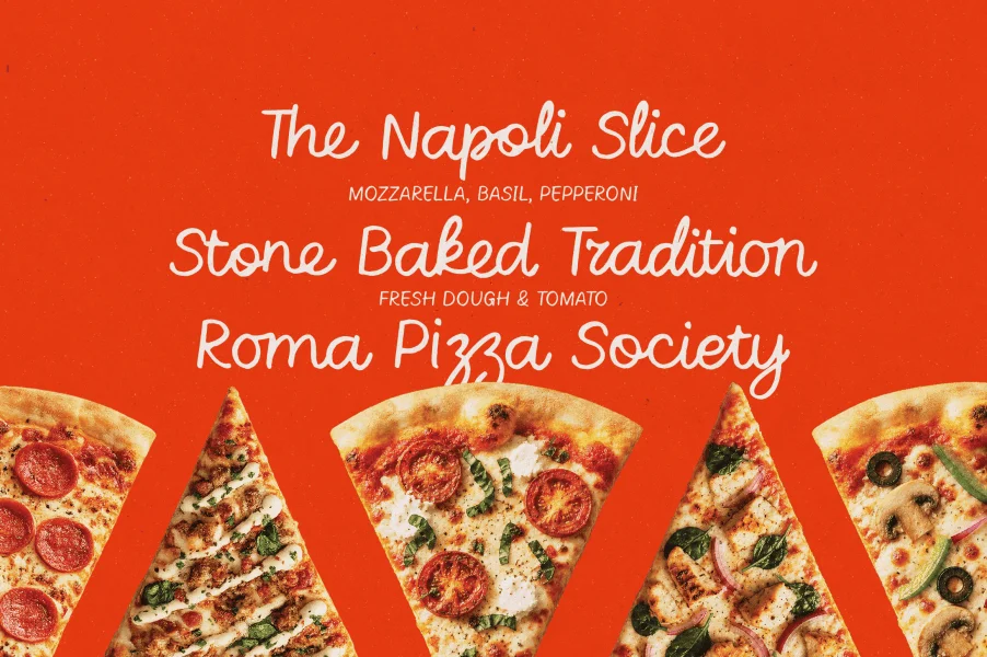 Newstalgia Font preview 2