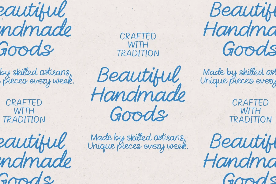 Newstalgia Font preview 4