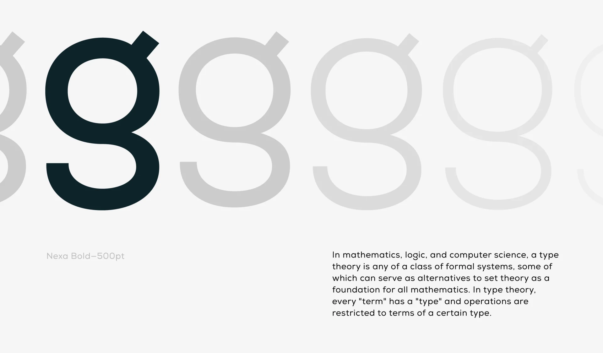 Nexa Font preview 3