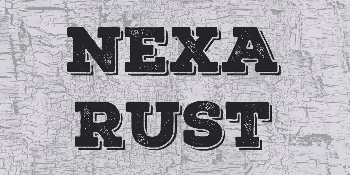 Nexa Rust Font Family