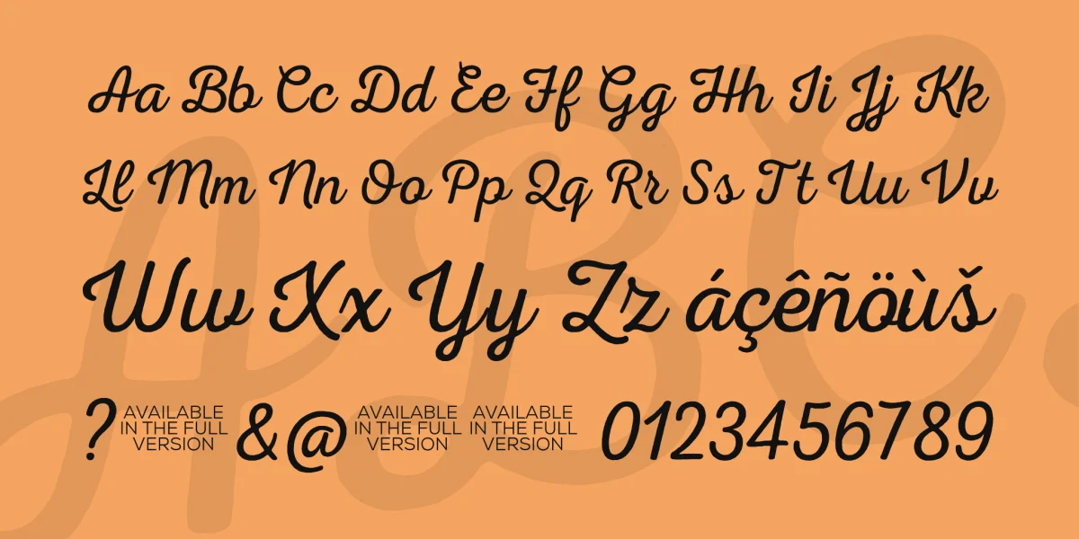 Nexa Rust Font Family preview 6