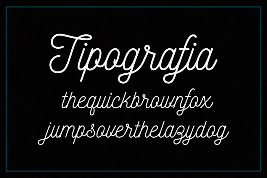 Nickainley Font preview 2
