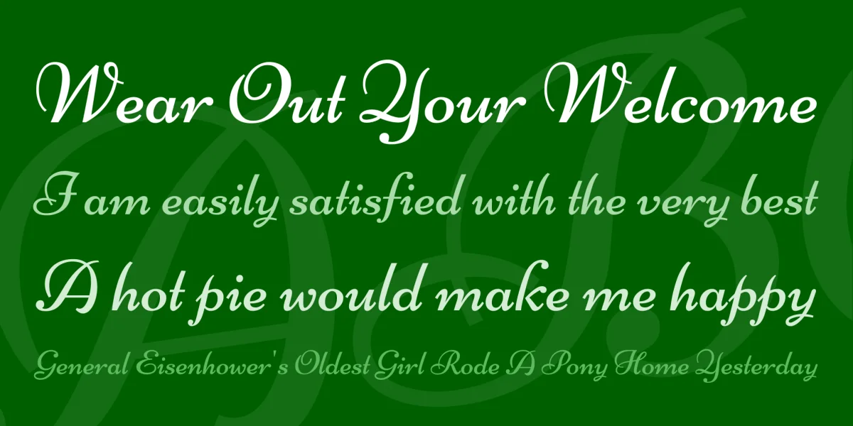 Niconne Font preview 2