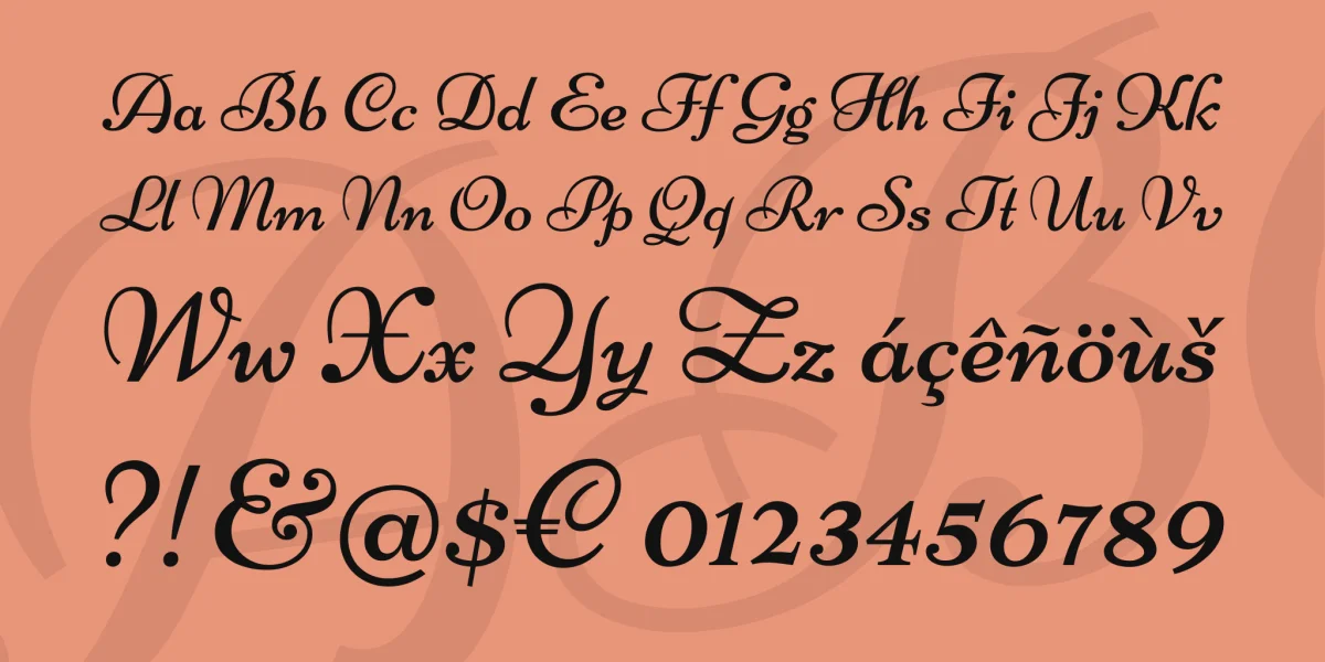Niconne Font preview 4