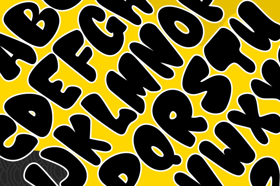 Nijikon japan - Personal use Font preview 5