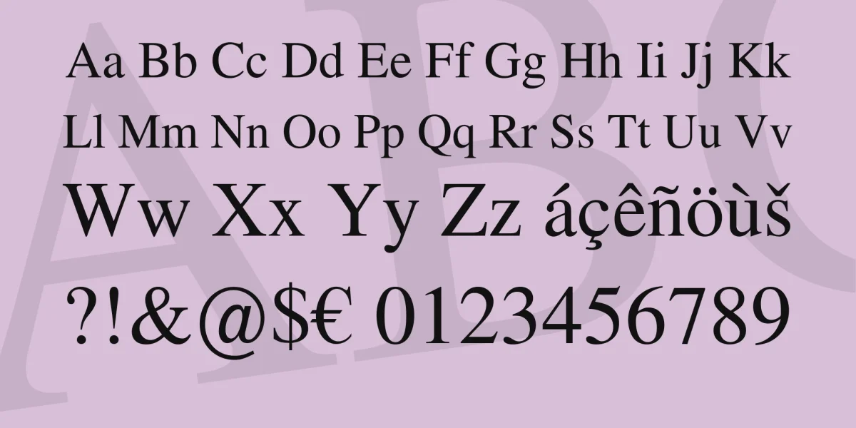 Nimbus Roman No9 L Font Family preview 4