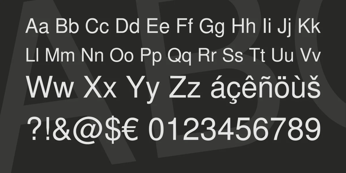 Nimbus Sans L Font Family preview 4