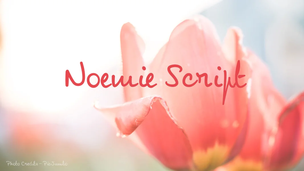NoemieScript Font