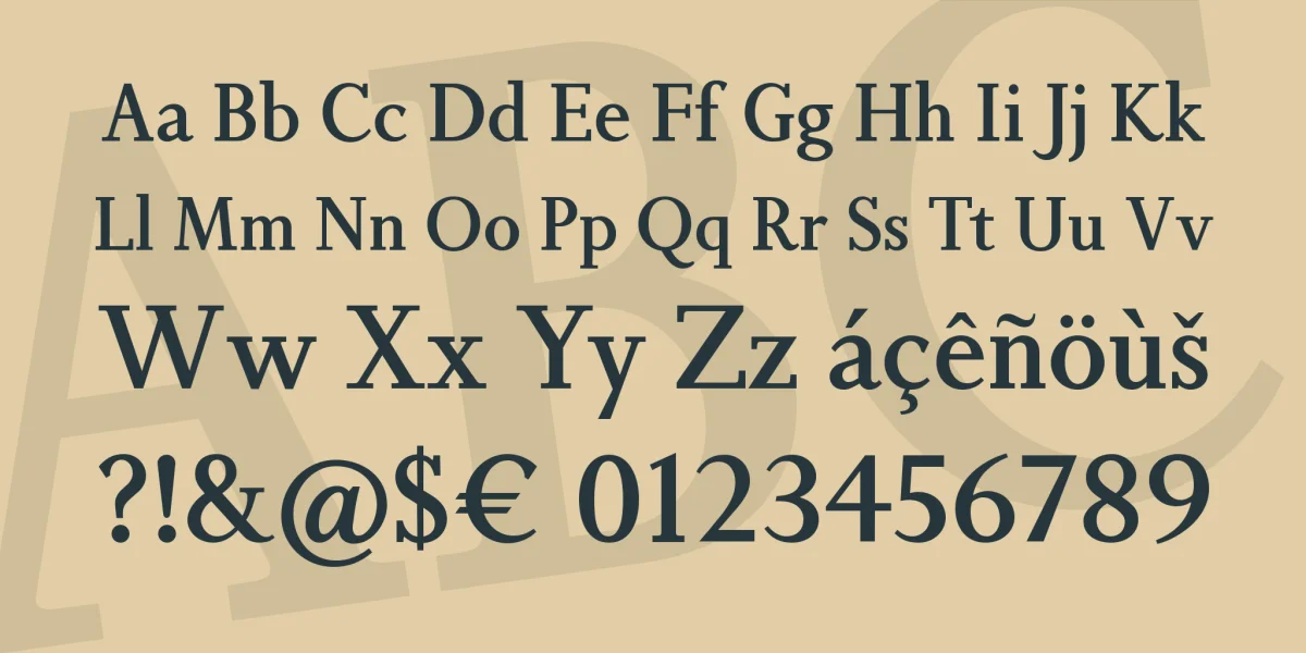 Non Solus Font preview 4