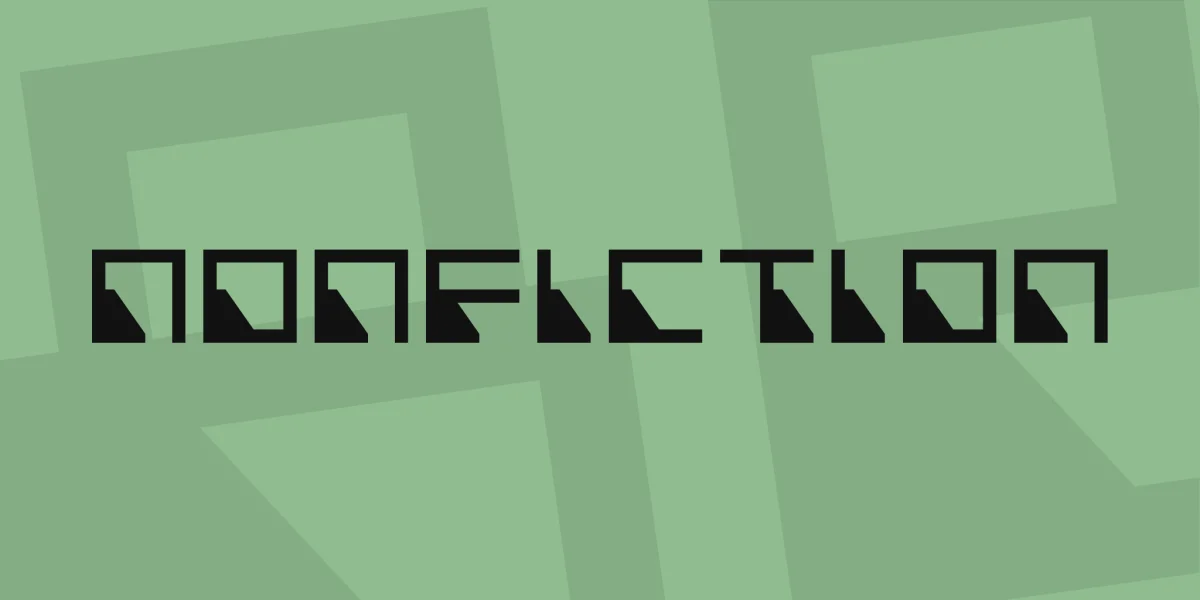 Nonfiction Font