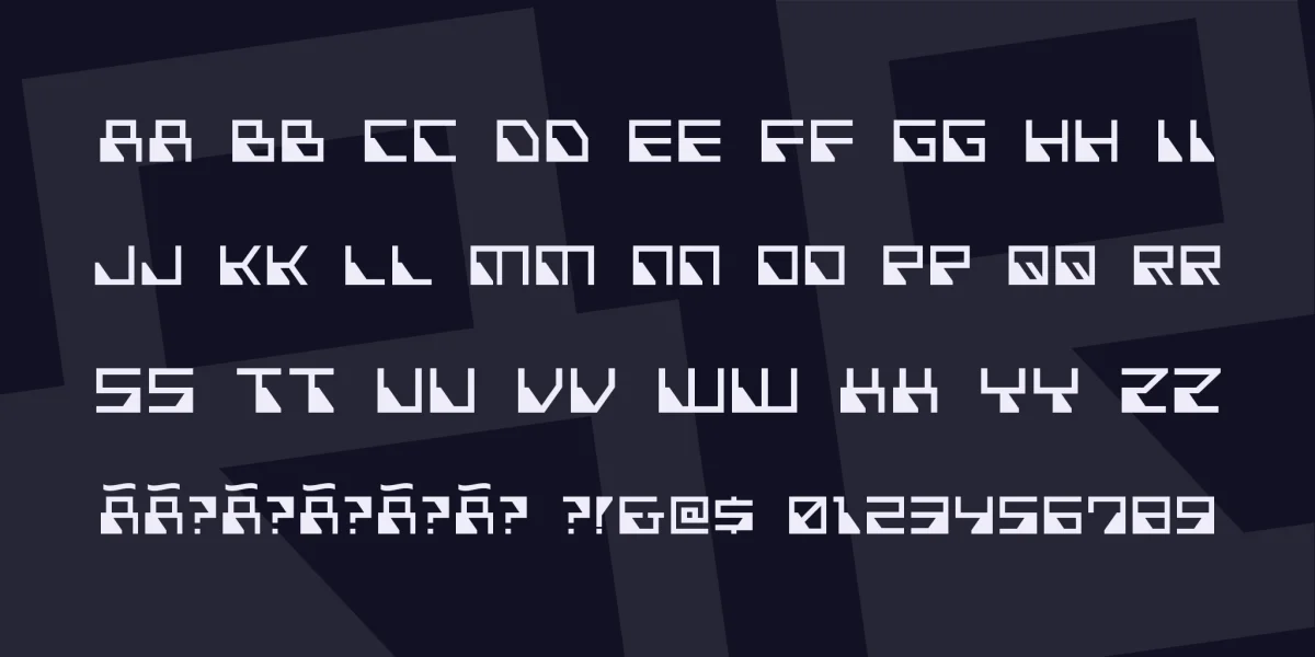 Nonfiction Font preview 2