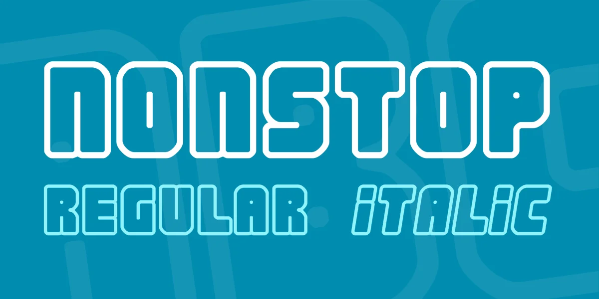 Nonstop Font Family