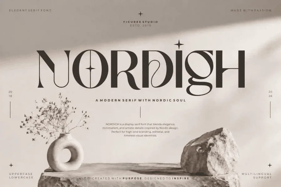 Nordigh Demo Font