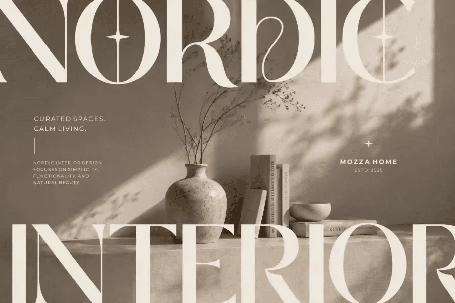 Nordigh Demo Font preview 4