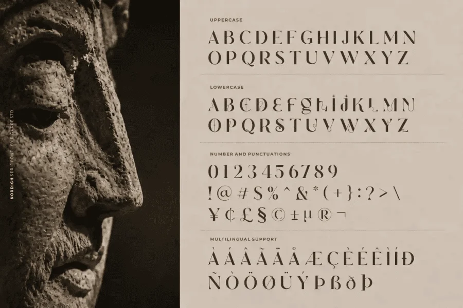 Nordigh Demo Font preview 5