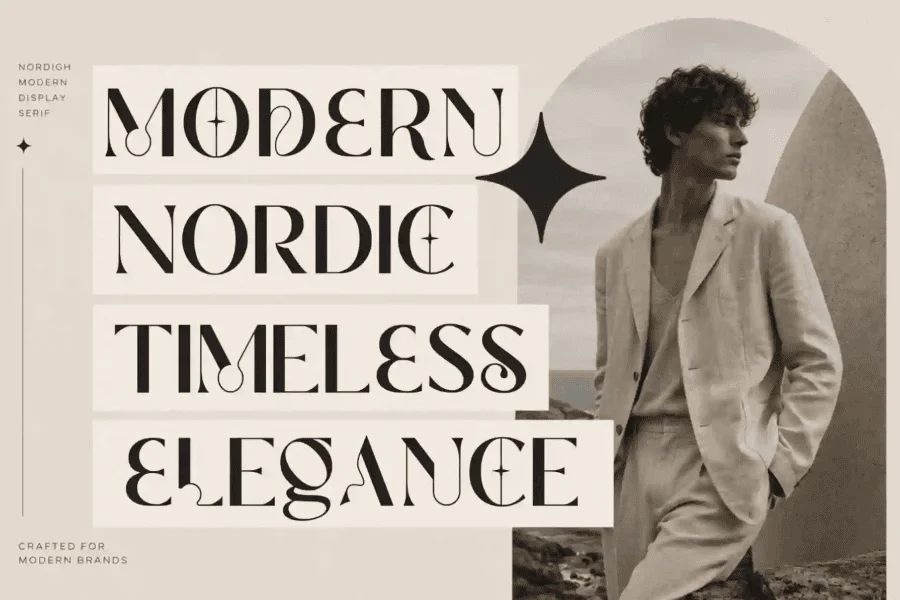 Nordigh Demo Font preview 9