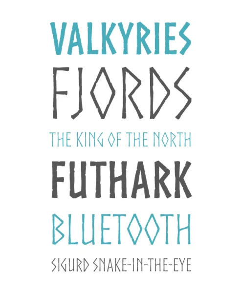 Norse Font Family preview 8