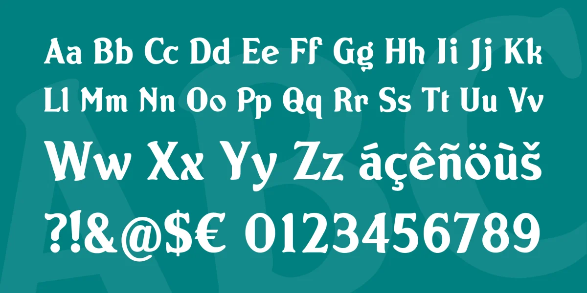 Norton Font preview 3